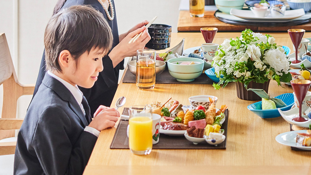 お子様連れのご遺族・ご親戚に