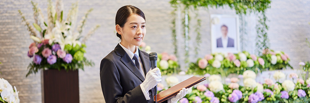 厚生労働省認定 葬祭ディレクターが多数在籍